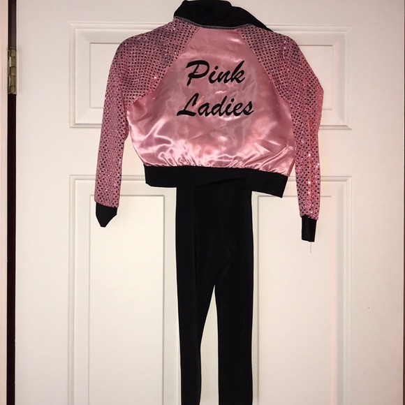 ❌SOLD ON Ⓜ️ERCARI❌Grease inspired Pink Ladies - Picture 2 of 8